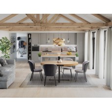 Apaļš izvelkamais galds MERCY